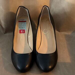 Jessica Simpson Black Heels